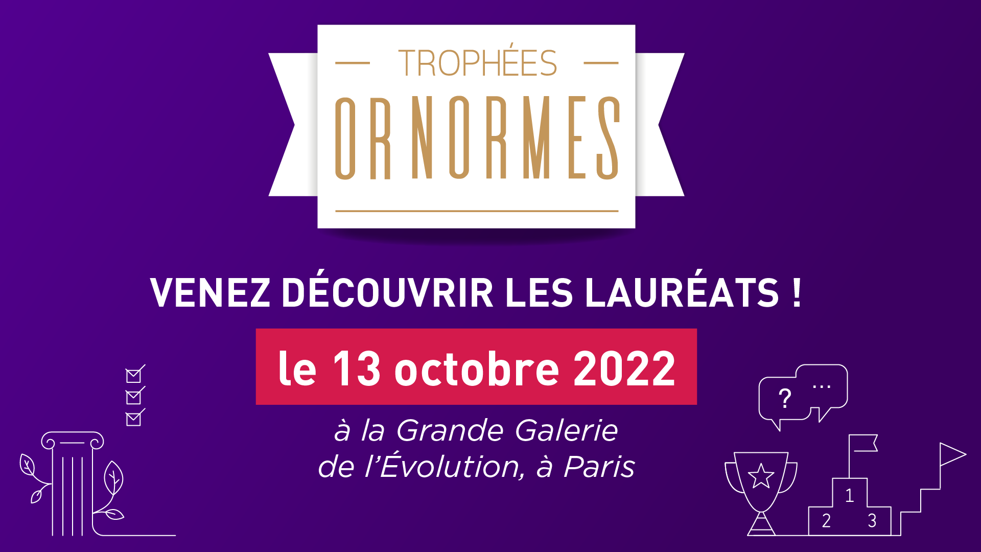 Bandeau Découvrez les lauréats des trophées or normes 2022