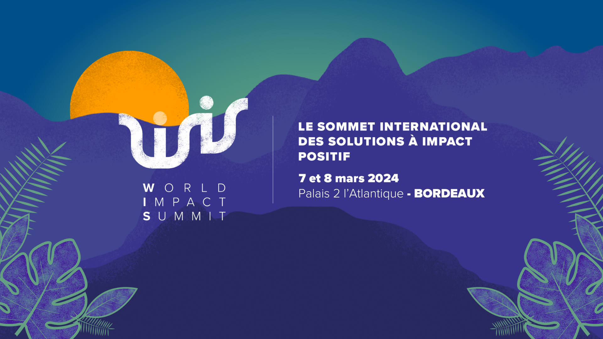 Le 7 et le 8 mars au Palais 2 l'Atlantique de Bordeaux, le Groupe AFNOR participera au World Impact Summit 2024