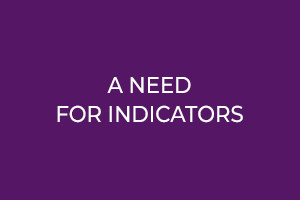 a need for indicators