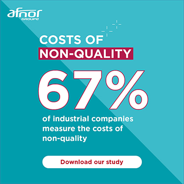 67% des entreprises industrielles mesurent les coûts de non qualité.