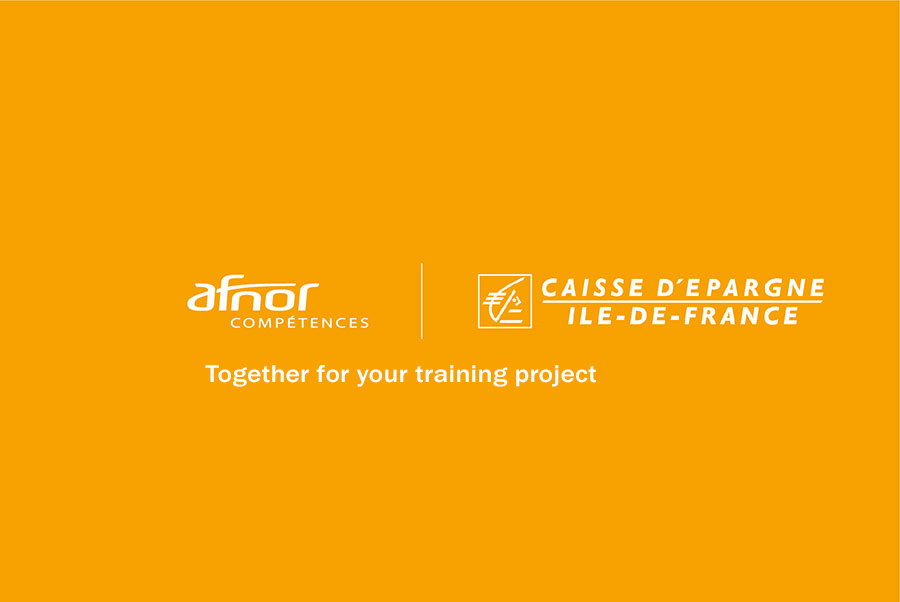 partnership between afnor competences and caisse d'épargne