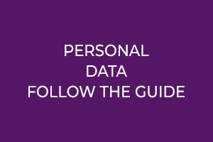 Cybersecurity: personal data and follow the guide