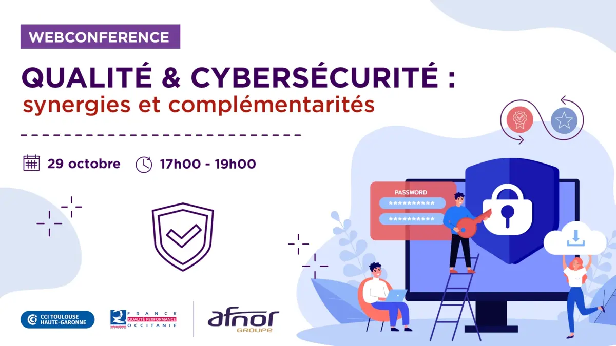 Evénement Qualité et cybersécurité