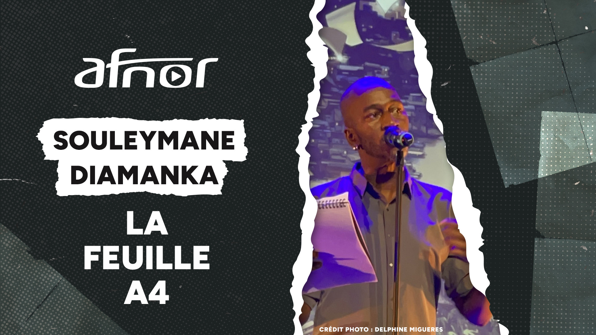 Souleymane Diamanka, poète au verbe affûté, nous rappelle que même les règles les plus techniques peuvent laisser place à l'expression artistique et éclairer l’esprit. Sur la feuille A4, aux standards rigoureux (ISO 216), la poésie prend vie !